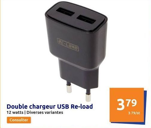 chargeur usb 