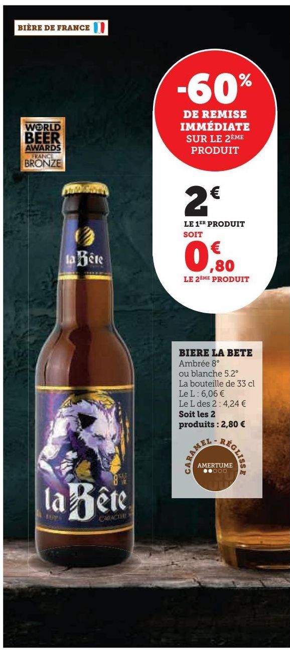 BIERE LA BETE