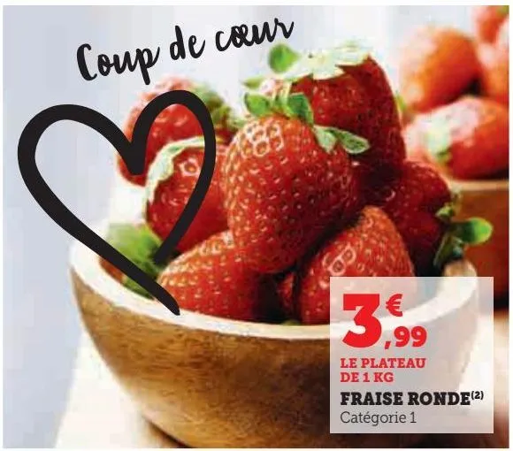 fraise ronde