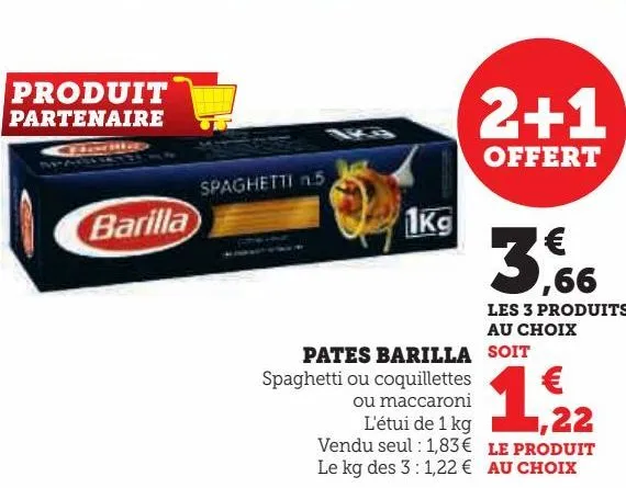 pâtes barilla