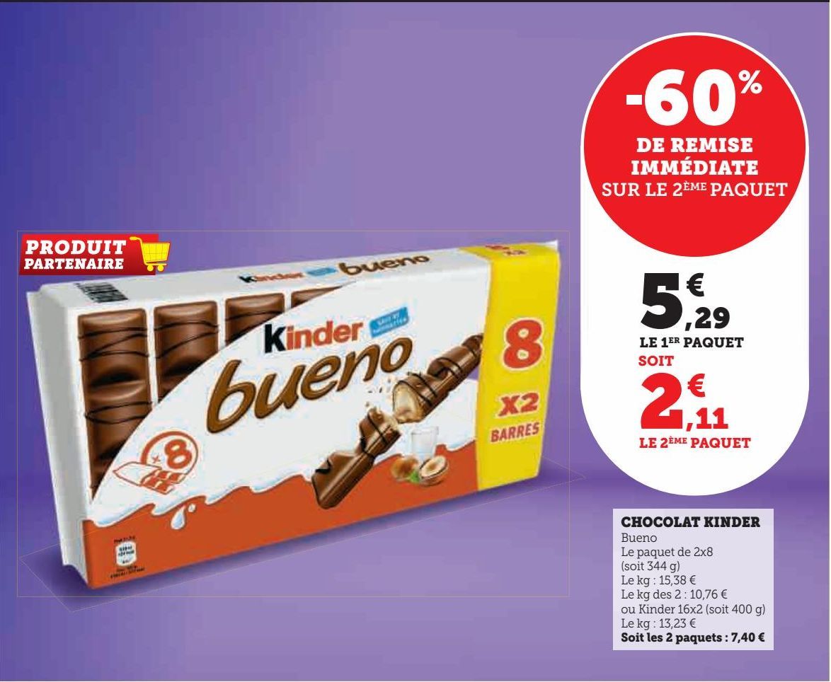 chocolat Kinder