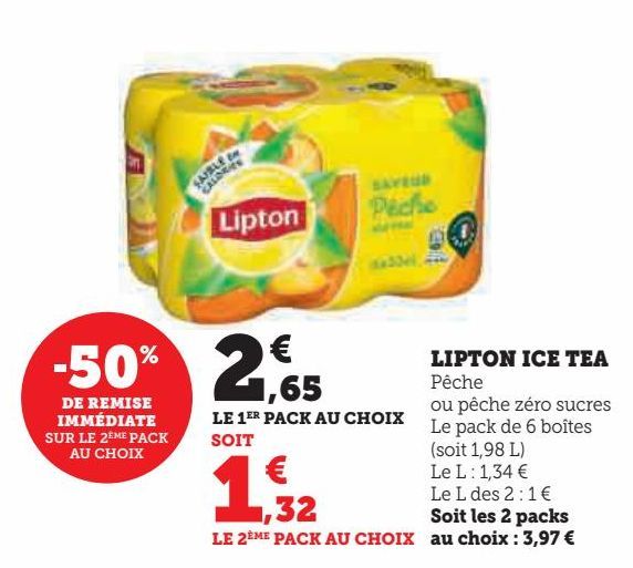 Lipton ice tea