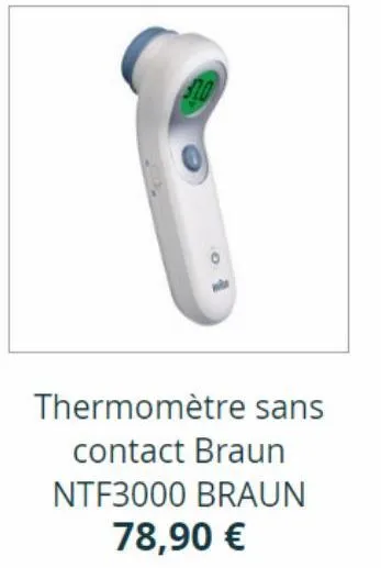 thermomètre braun