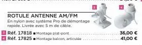 antenne 3m