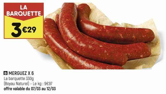 Merguez x6