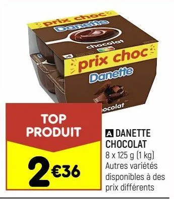 danette chocolat