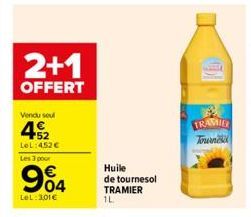 huile de tournesol Tramier