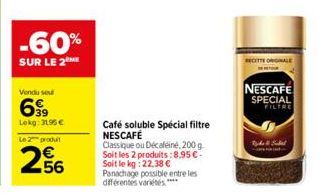 café soluble Nescafé