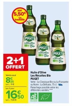 huile d'olive Puget