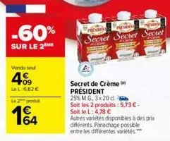 crème président