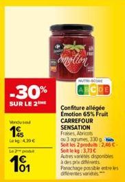 confiture Carrefour