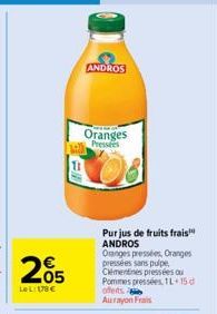 oranges Andros