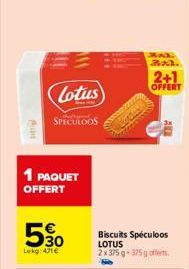 spéculoos Lotus