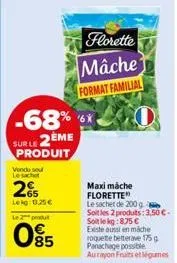 sachet florette