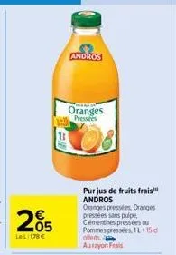 oranges andros