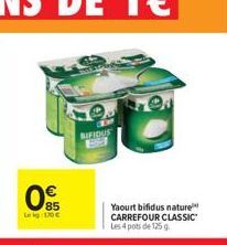 yaourt bifidus Carrefour
