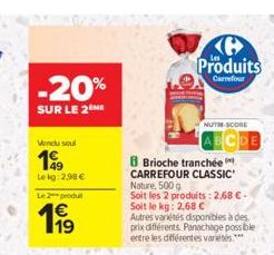 brioche Carrefour