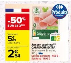 jambon Carrefour