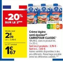 crème Carrefour