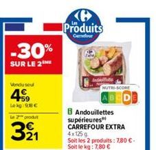 andouillettes Carrefour