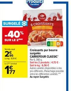 croissants Carrefour