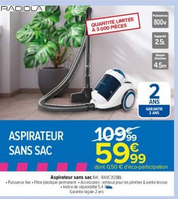 aspirateur sans sac 