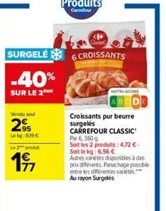 croissants carrefour