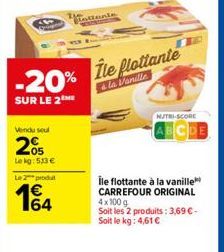 île flottante Carrefour