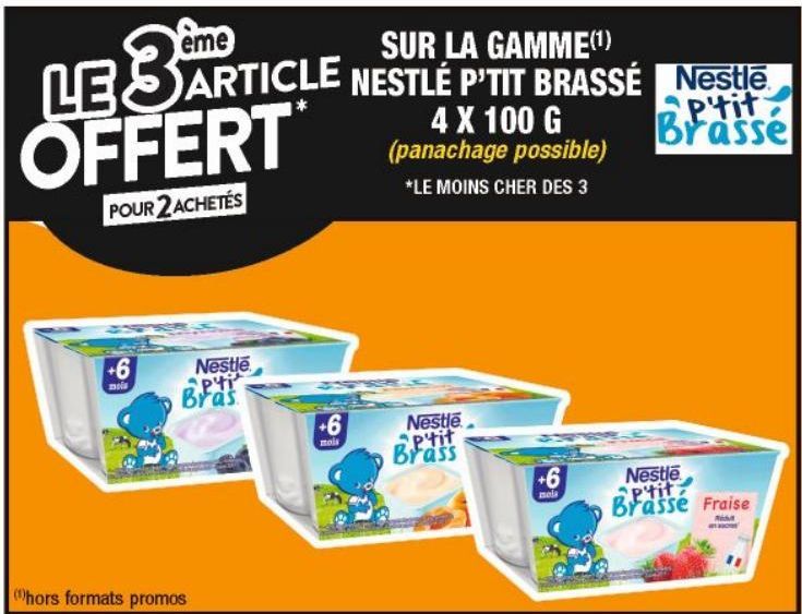 yaourt pour enfants Nestlé