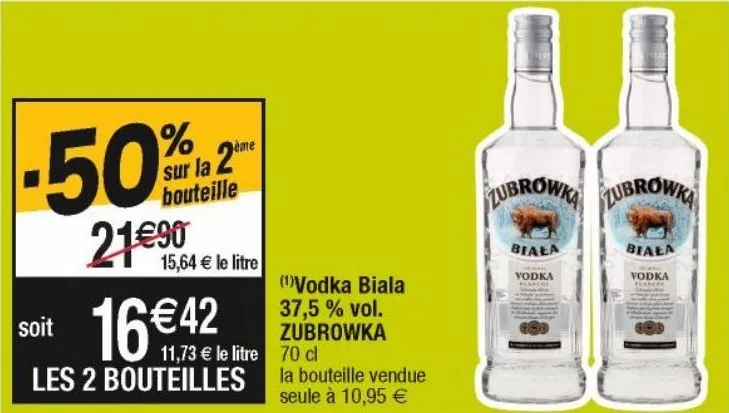 vodka zubrowka