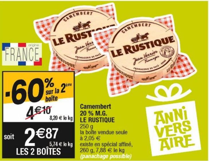 fromage Le rustique