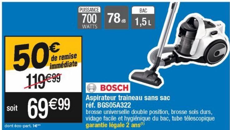 aspirateur Bosch