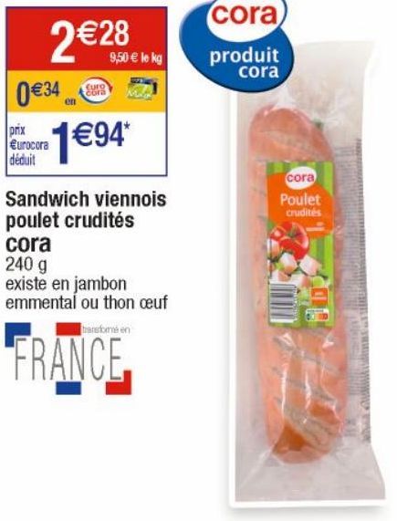 sandwichs Cora