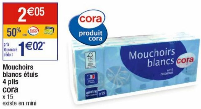 mouchoir Cora