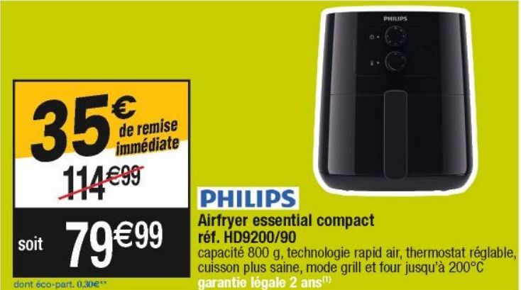 Friteuse air frayer Philips