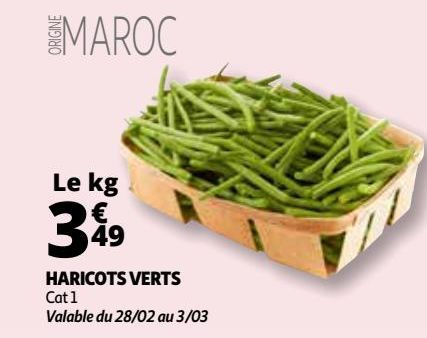 HARICOTS VERTS