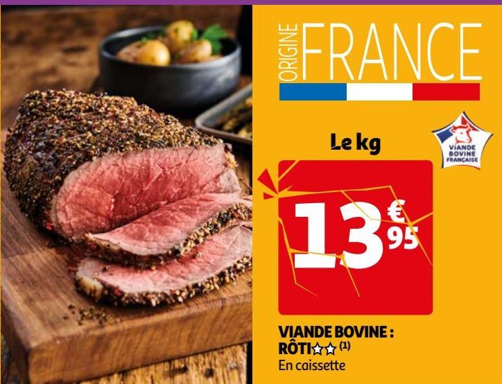 VIANDE BOVINE : RÔTI