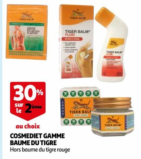  COSMEDIET GAMME BAUME DU TIGRE