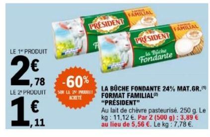 lait Président