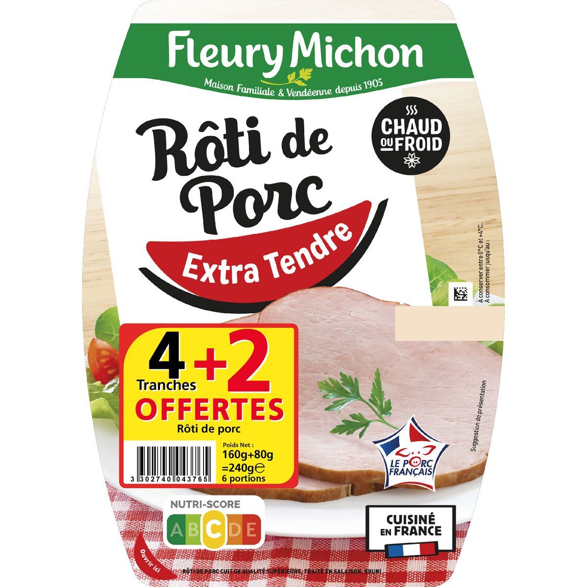 RÔTI DE PORC FLEURY MICHON