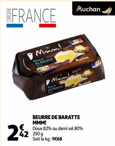 BEURRE DE BARATTE MMM!