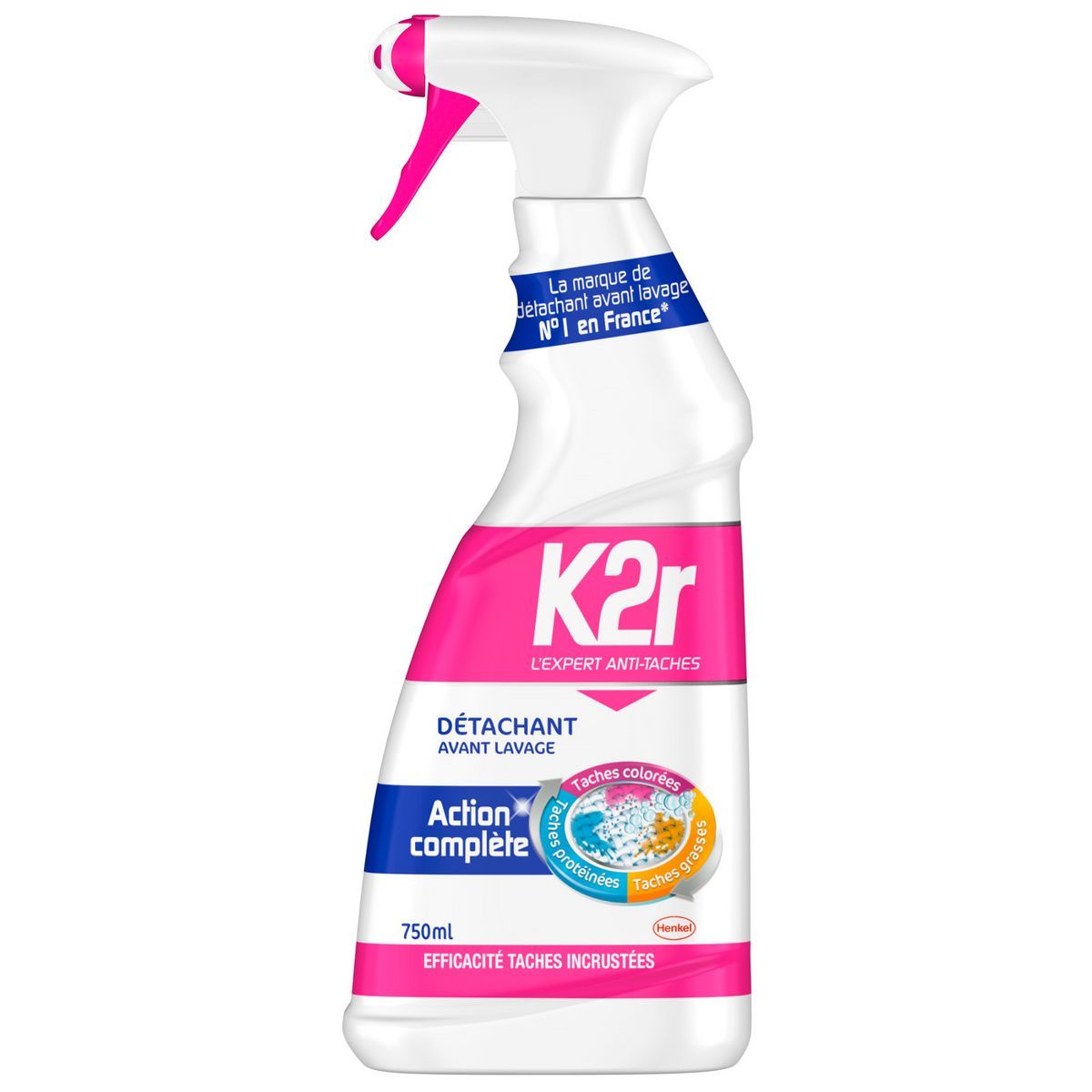 DÉTACHANT AVANT LAVAGE ACTION COMPLÈTE K2R