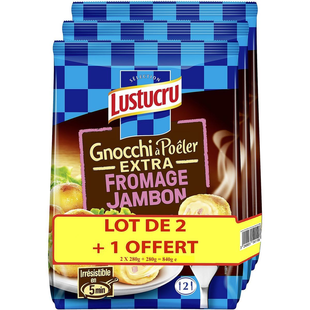 GNOCCHI À POÉLER LUSTUCRU