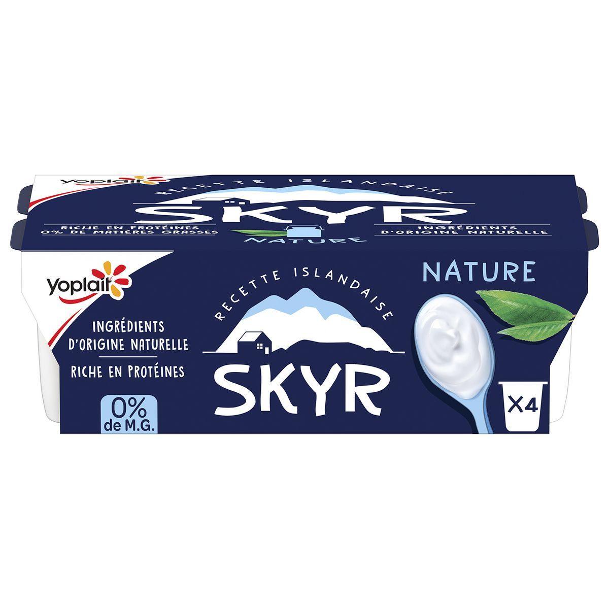 SKYR 0% NATURE YOPLAIT