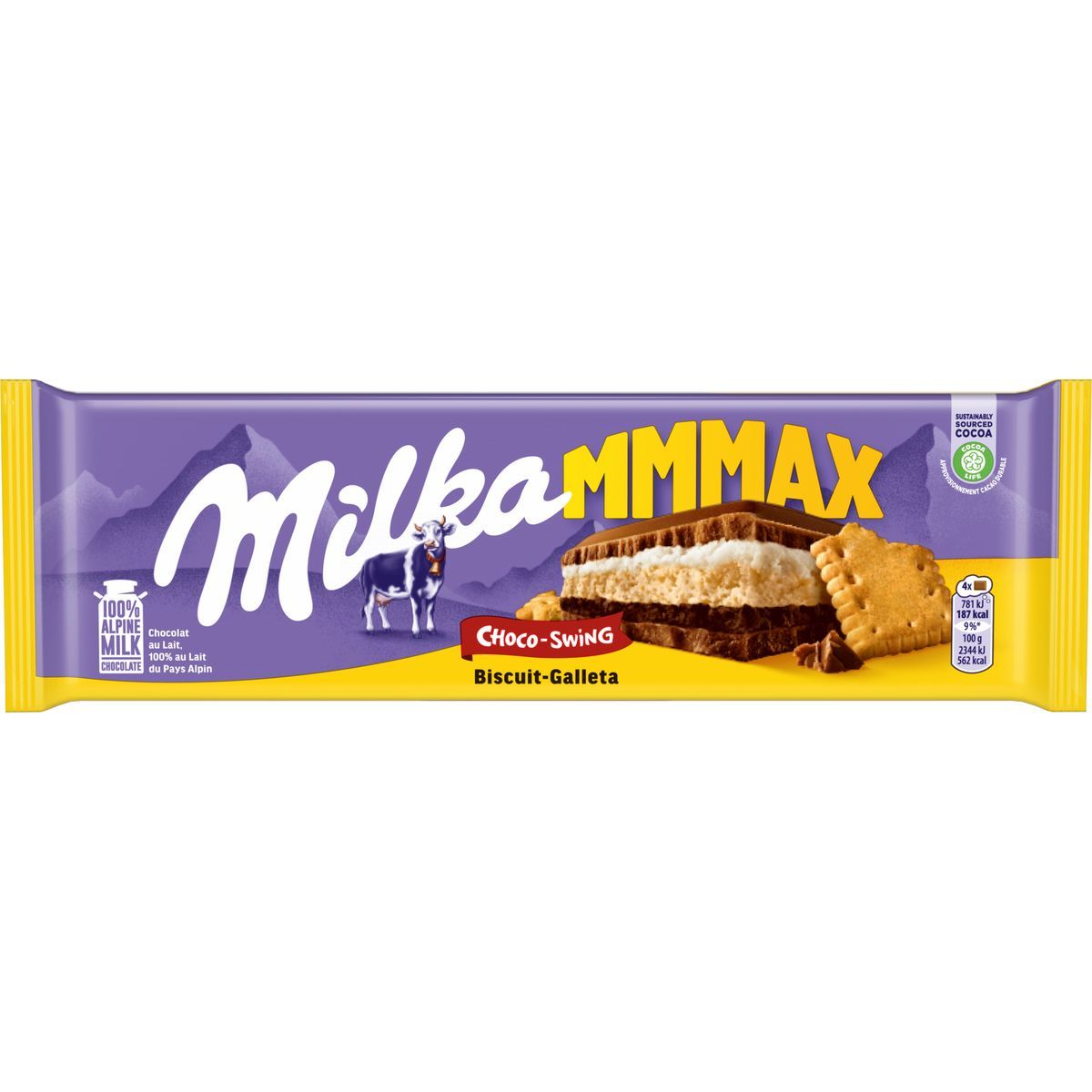 TABLETTES DE CHOCOLAT MMMAX MILKA