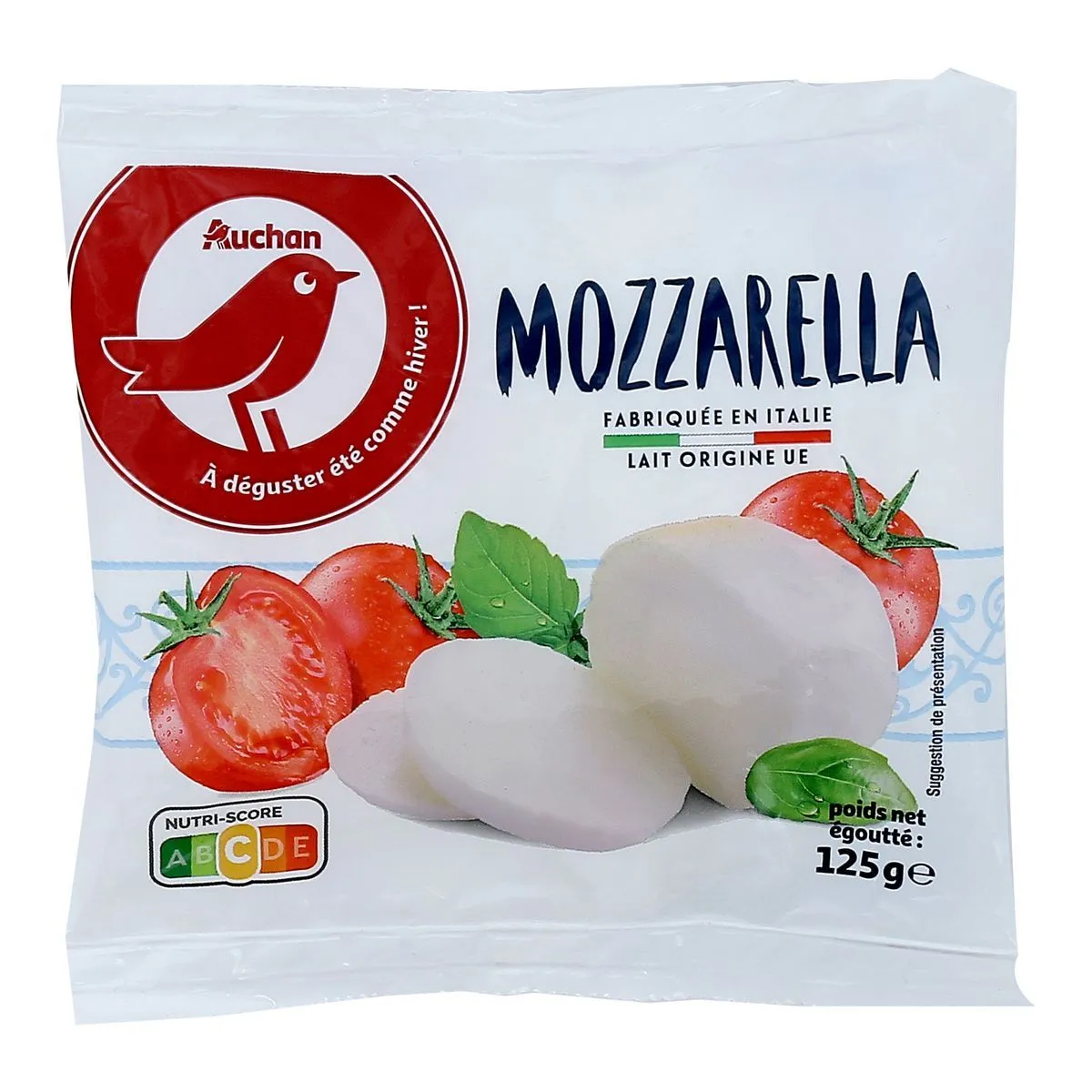 mozzarella auchan