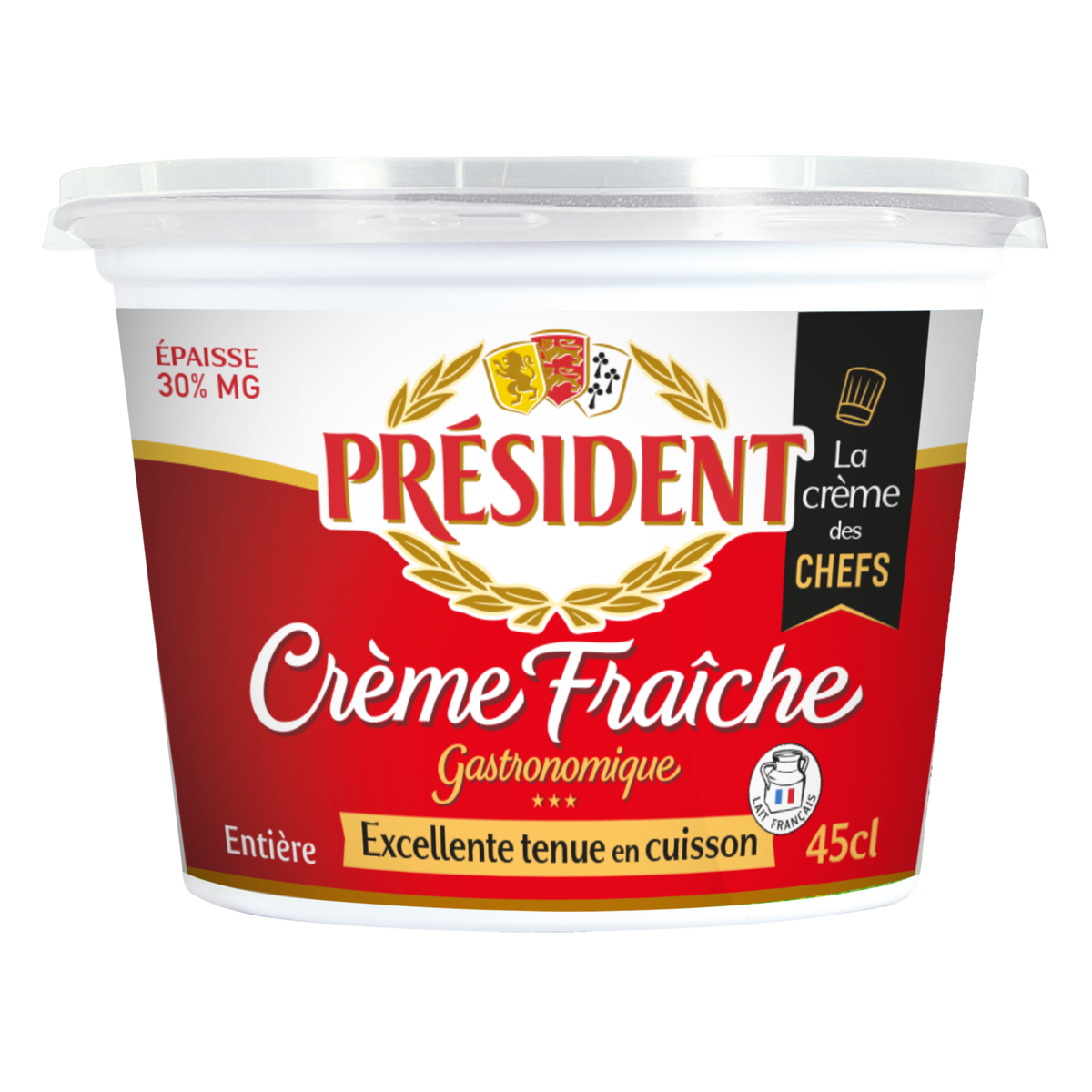 CRÈME FRAÎCHE GASTRONOMIQUE PRÉSIDENT