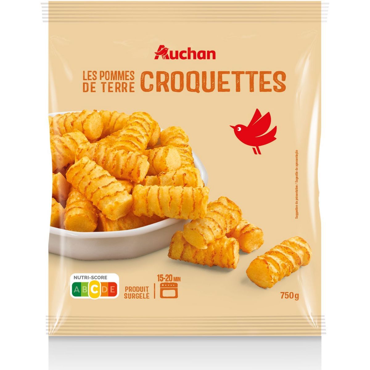 CROQUETTES SURGÉLÉES AUCHAN