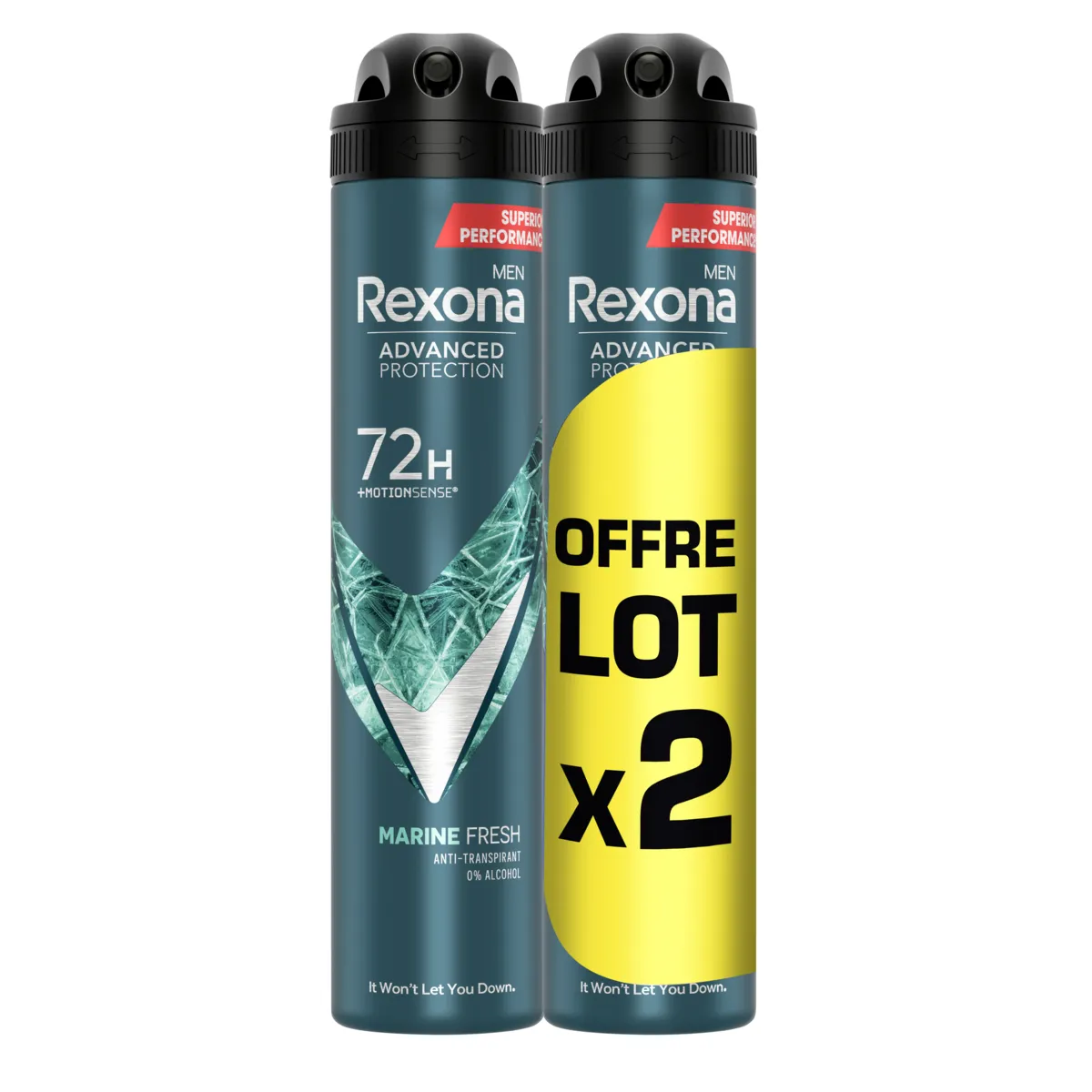  déodorant atomiseur 72h rexona men