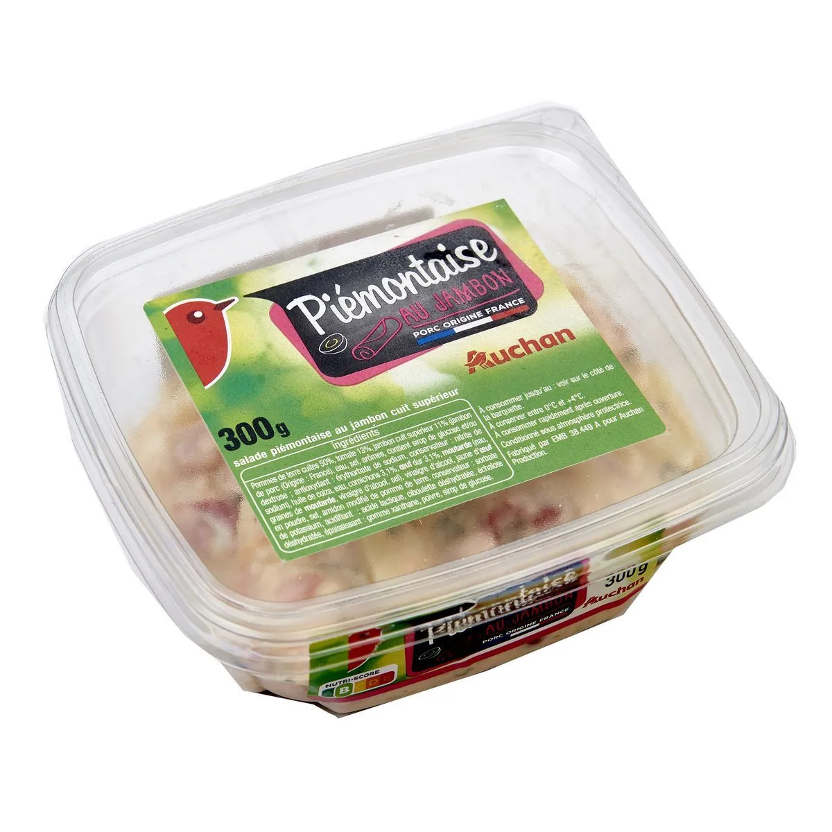 salade piémontaise jambon auchan